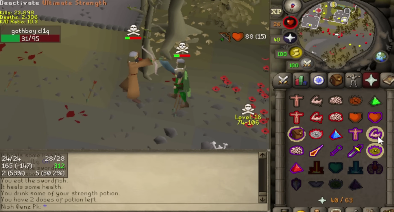 OSRS Wilderness PK Guide,Pure PKing,Quest Cape
