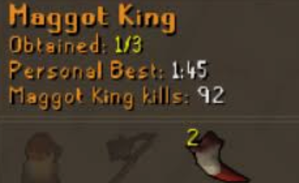 Maggot King farming guide, OSRS Maggot King, best Maggot King farming method, OSRS updated bosses, Ironman resource farming
