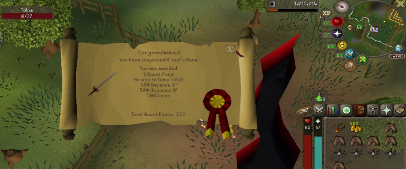 Vale Totems rewards