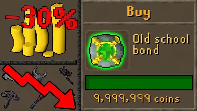 OSRS Bonds crashing, OSRS market crash, Old School RuneScape Bonds, OSRS GE prices, OSRS economy update