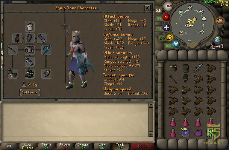 Equipment showcase