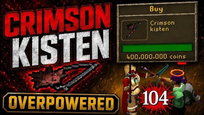 OSRS Crimson Kystan, OSRS DPS weapons, Best crush weapon OSRS, OSRS new weapon meta, OSRS PvM weapon guide