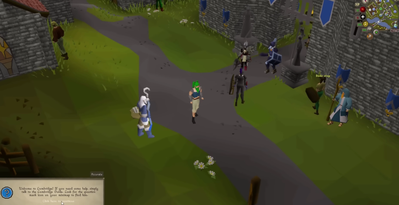 Old School RuneScape 100 Hour Progression